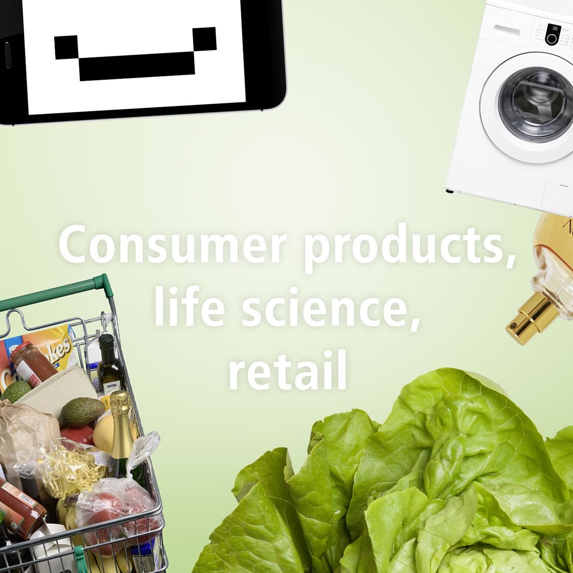 Consumer products, life science, retail